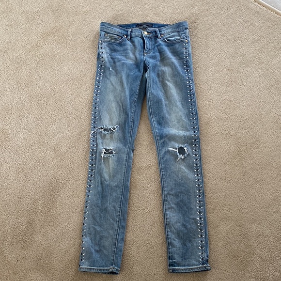 Juicy Couture distressed skinny jeans - Picture 2 of 7